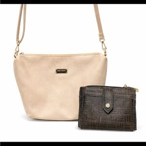 BCBG Paris purse w/Anne Klein wallet. Bundle! 2 items total